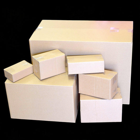 Cardboard Shipping Boxes – Multiple Sizes for Secure Packaging jewelry making supplies