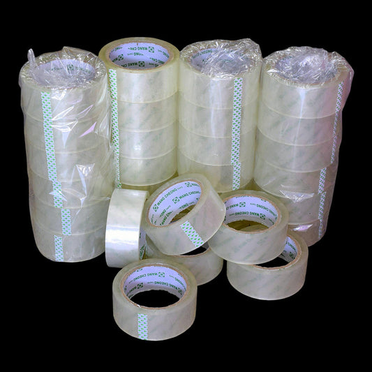 Clear Packing Tape Shipping Supply, Strong Adhesion Seal (1.88 Inch x 75 Yards, Tear Resistant, Clear Film)