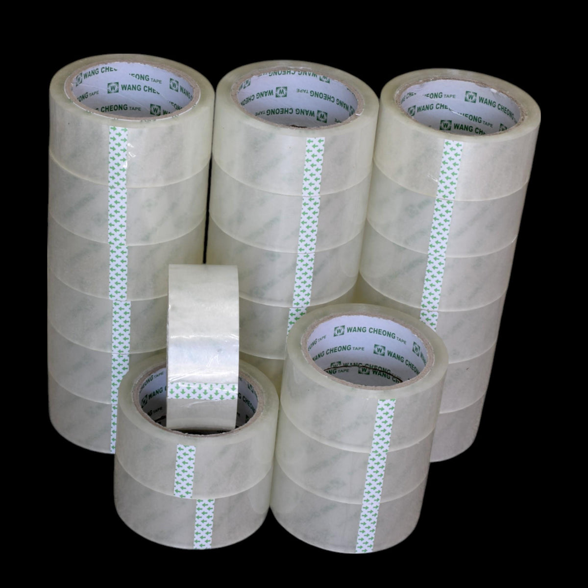 Clear Packing Tape Shipping Supply, Strong Adhesion Seal (1.88 Inch x 75 Yards, Tear Resistant, Clear Film)