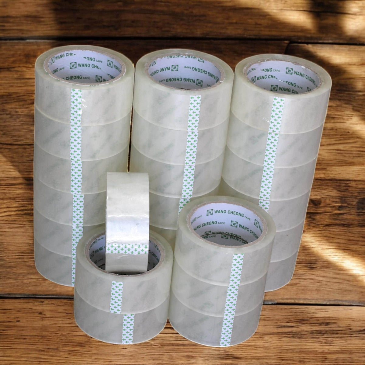 Clear Packing Tape Shipping Supply, Strong Adhesion Seal (1.88 Inch x 75 Yards, Tear Resistant, Clear Film)