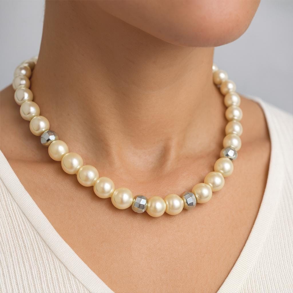 Faceted Spacer Beads - 925 Sterling Silver Round Accents - Polished Faceted Surface, Durable Material, Jewelry Making