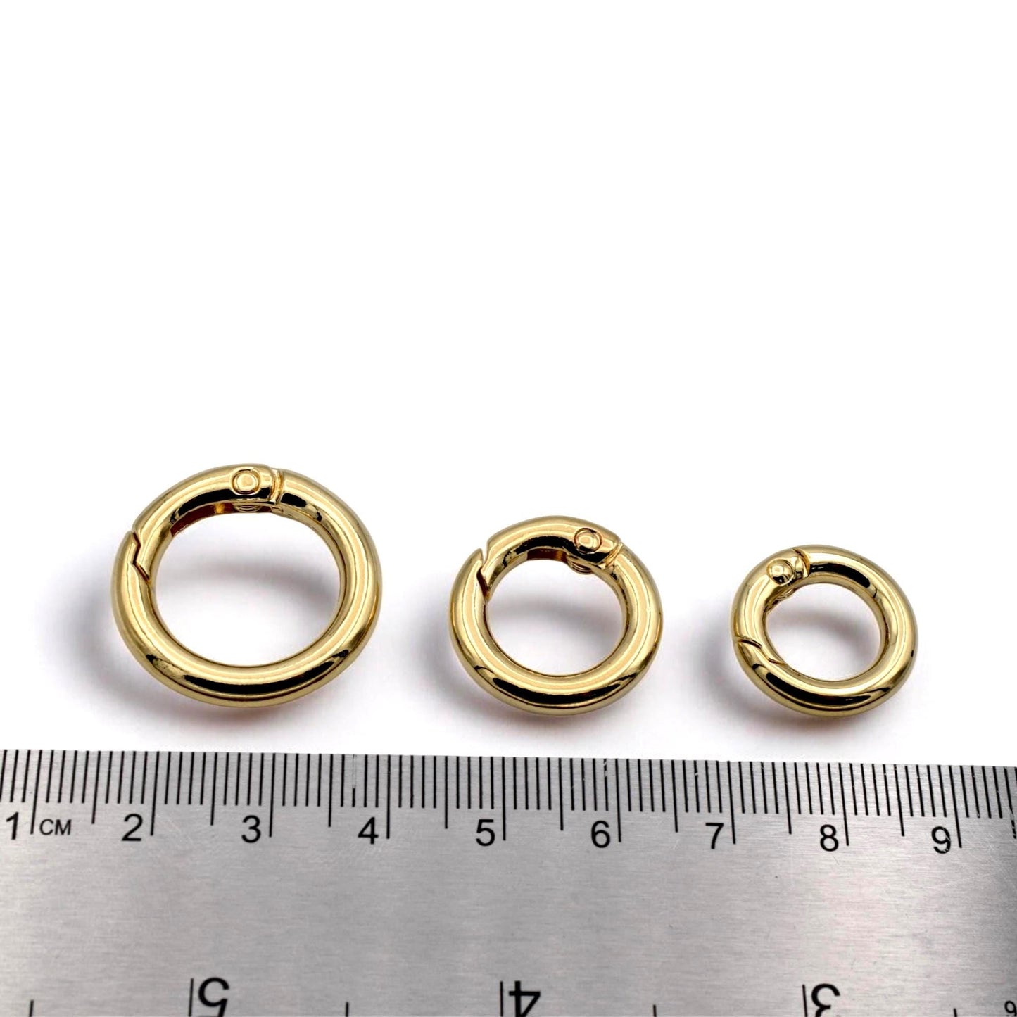 swivel round spring clasp sizes
