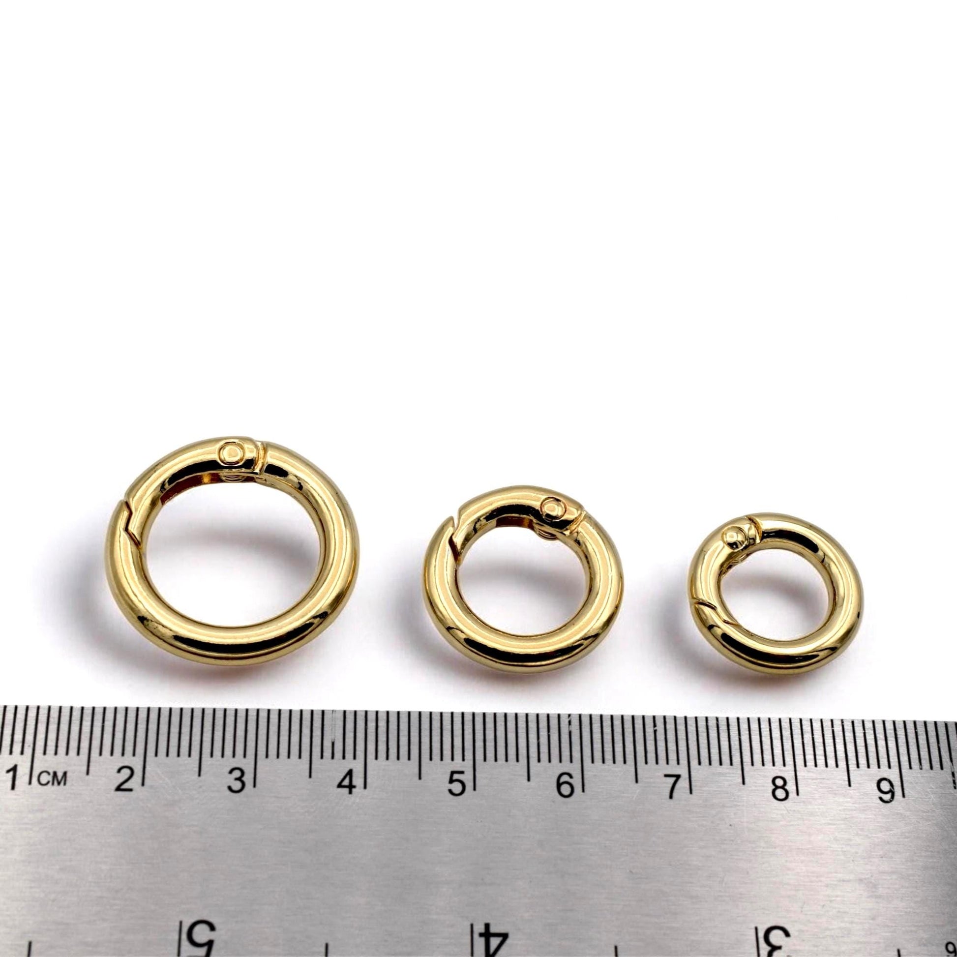 swivel round spring clasp sizes