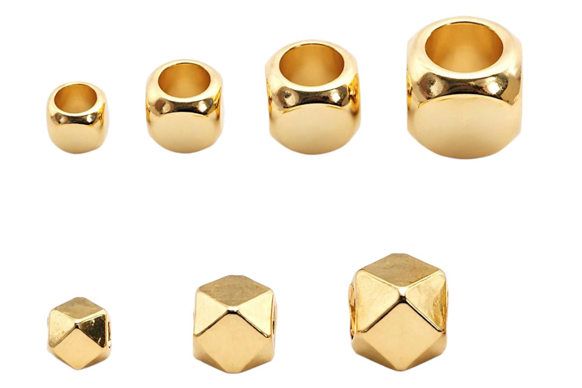Tarnish‑resistant EP gold beads for bracelets necklaces and earrings
Cuentas EP resistentes al deslustre para pulseras collares y aretes