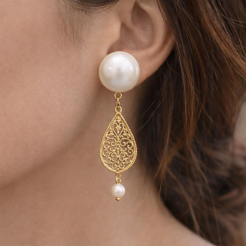 Gold Finishing Findings Earring Posts: Hypoallergenic Stainless Steel, Secure Peg Design | Hanging Loop, 11-12mm Length, Jewelry Supplies