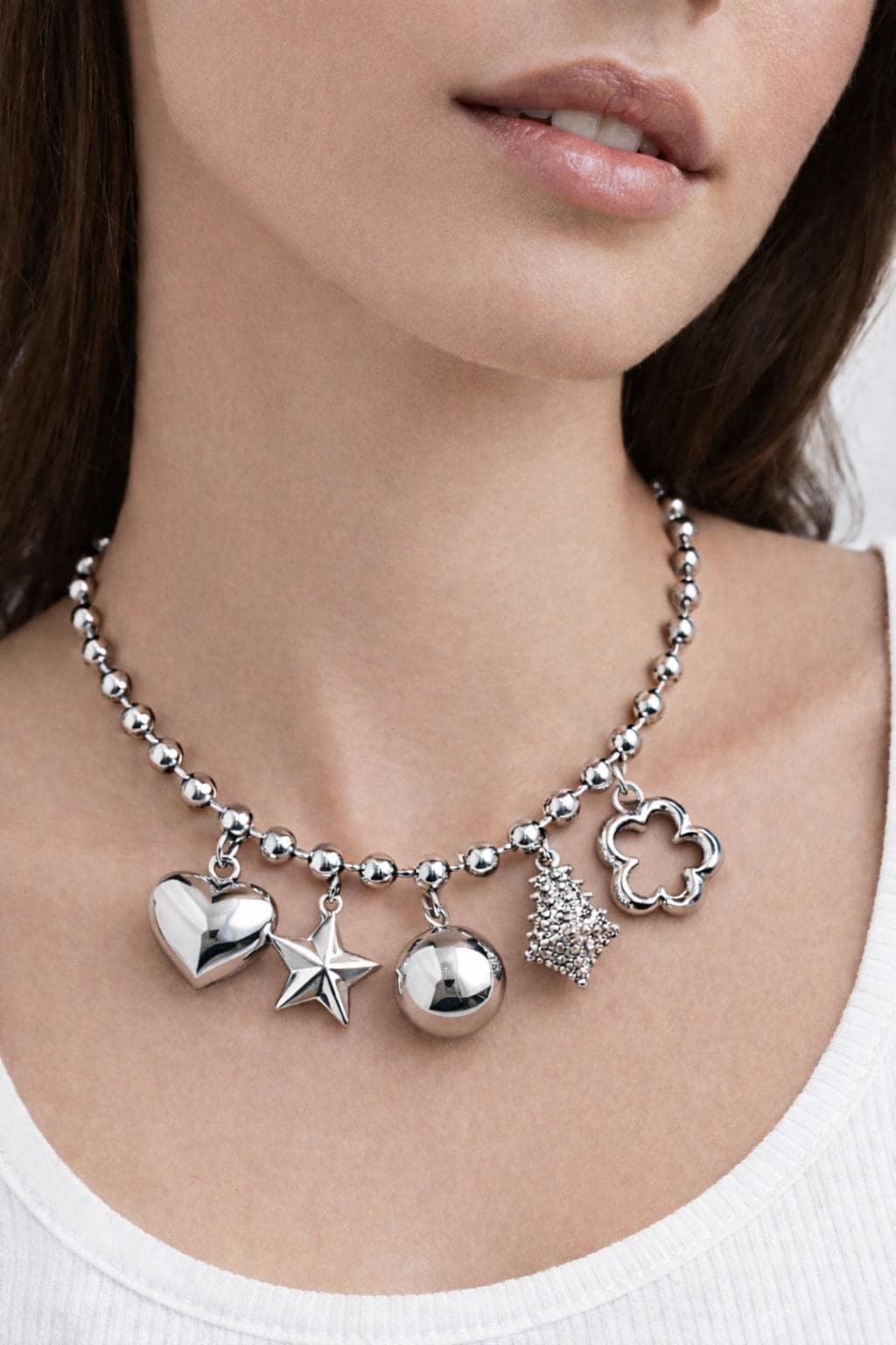 Chain For Jewelry: Stainless Steel Paper Clip, Ball & Link Chains | Silver Tone, Customizable | Sold By The Yard Or Roll
