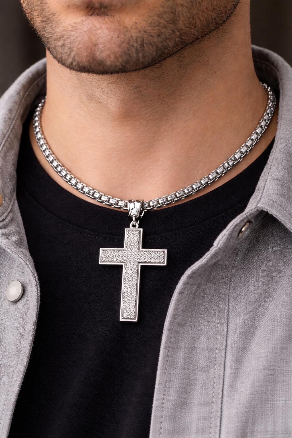 Chain For Jewelry: Stainless Steel Paper Clip, Ball & Link Chains | Silver Tone, Customizable | Sold By The Yard Or Roll