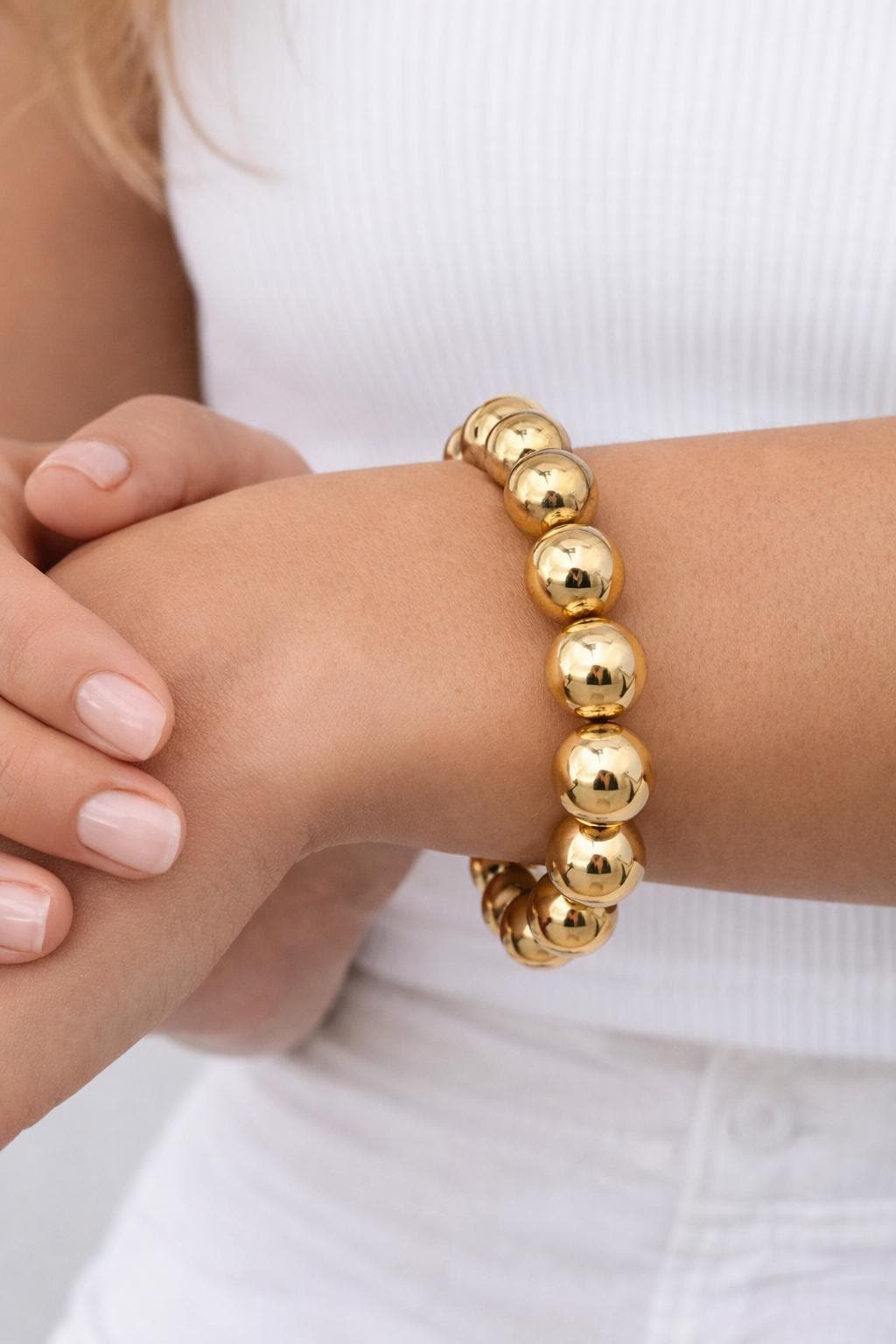 18K Findings EP Beads: Smooth Polished Gold Filled Alternative - Tarnish Resistant, Copper Base Metal, Multi-Size Options for Jewelry Making