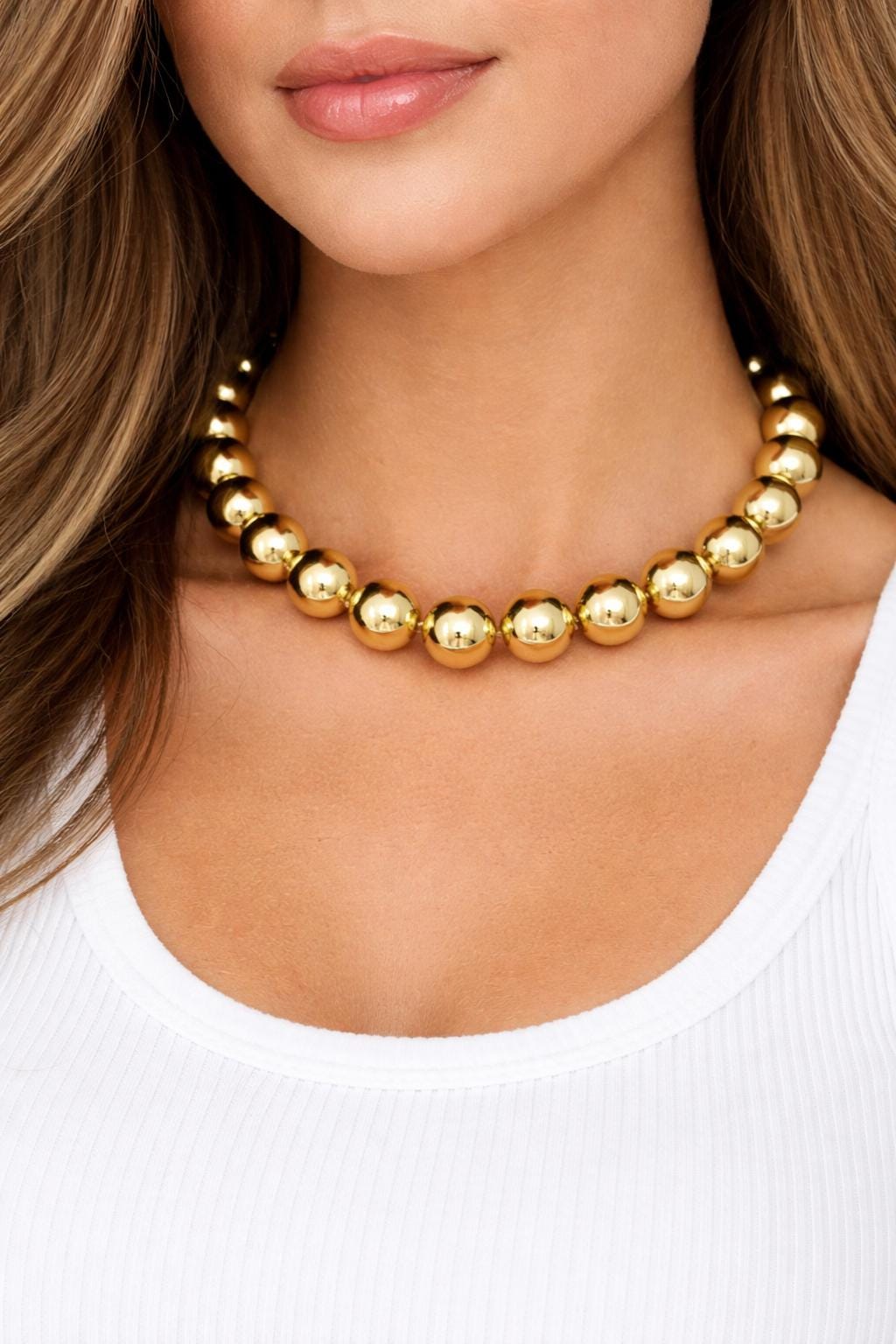 18K Findings EP Beads: Smooth Polished Gold Filled Alternative - Tarnish Resistant, Copper Base Metal, Multi-Size Options for Jewelry Making