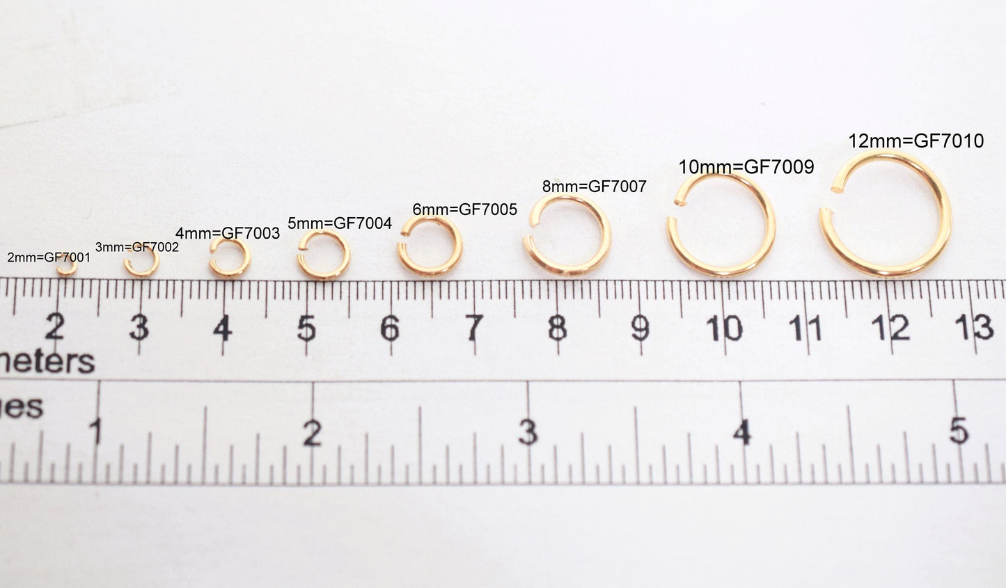 Gold Jump Rings Jewelry Findings: Luxury Gold Look, Tarnish Resistant (Open & Closed Styles, 2mm-12mm, Durable Materials)