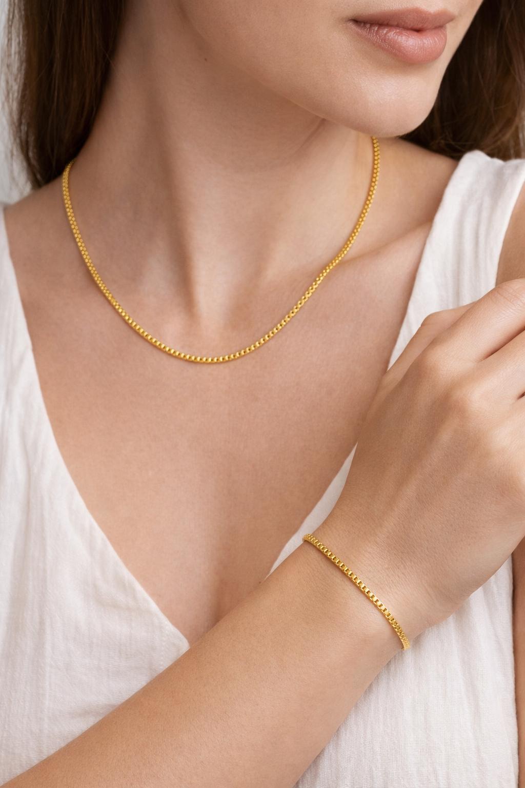 18K Boutique Gold Stainless Steel Curb Chain: Tarnish-Free Waterproof Finish, Sizes 4mm-10mm | Hypoallergenic, Durable | Supply By Yard