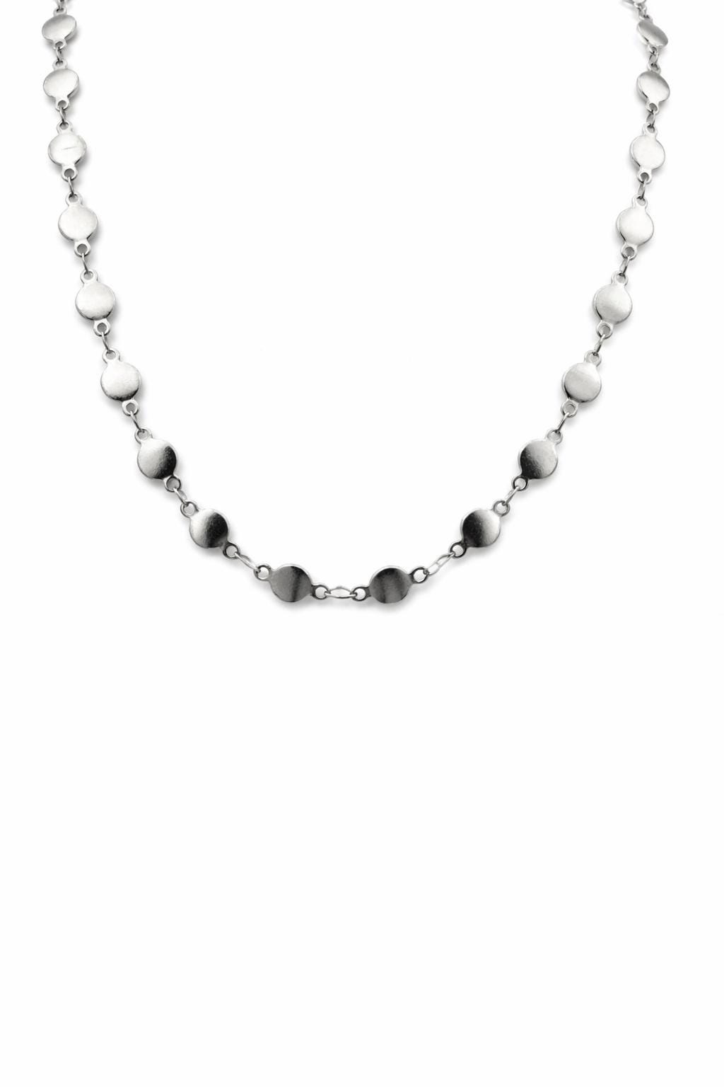 Chain For Jewelry Stainless Steel Links, Mushroom Circle Diamond Styles (3mm-6mm, Silver Tone, 3ft Roll)