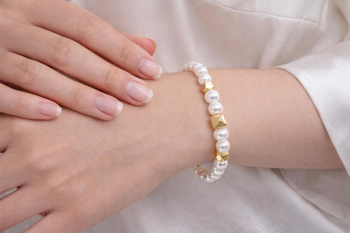 Cube Hexagon Beads - Faceted Spacer Beads Gold Filled Alternative - Tarnish-Resistant Finish, 2mm to 6mm, Jewelry Making