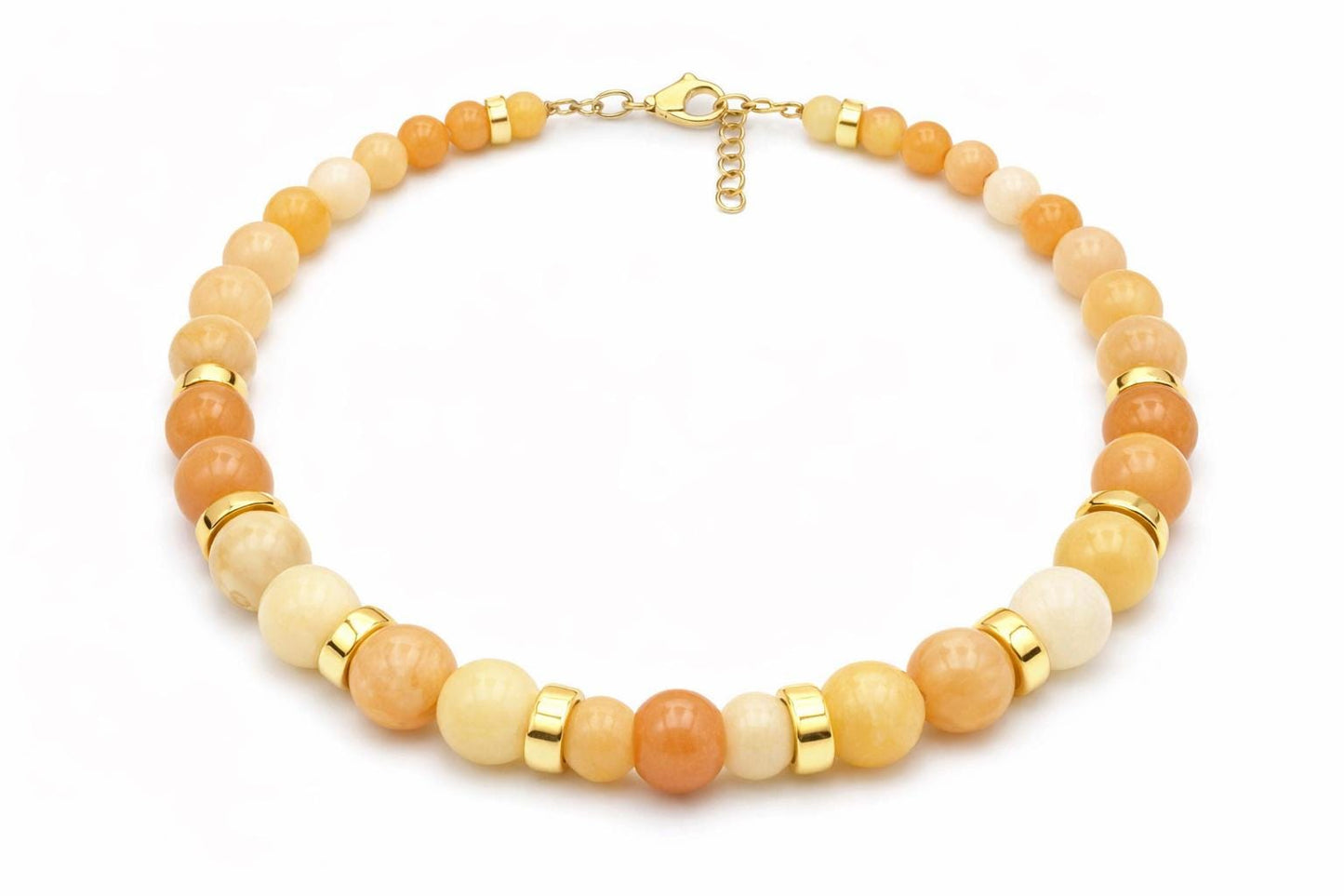 Topaz Stone Beads Strand: Round Multi-Size 6-12mm - Natural Gemstones, Loose Beads for Jewelry Making, Birthstone Gift Idea