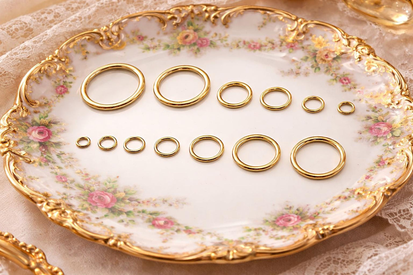 Gold Jump Rings Jewelry Findings: Luxury Gold Look, Tarnish Resistant (Open & Closed Styles, 2mm-12mm, Durable Materials)