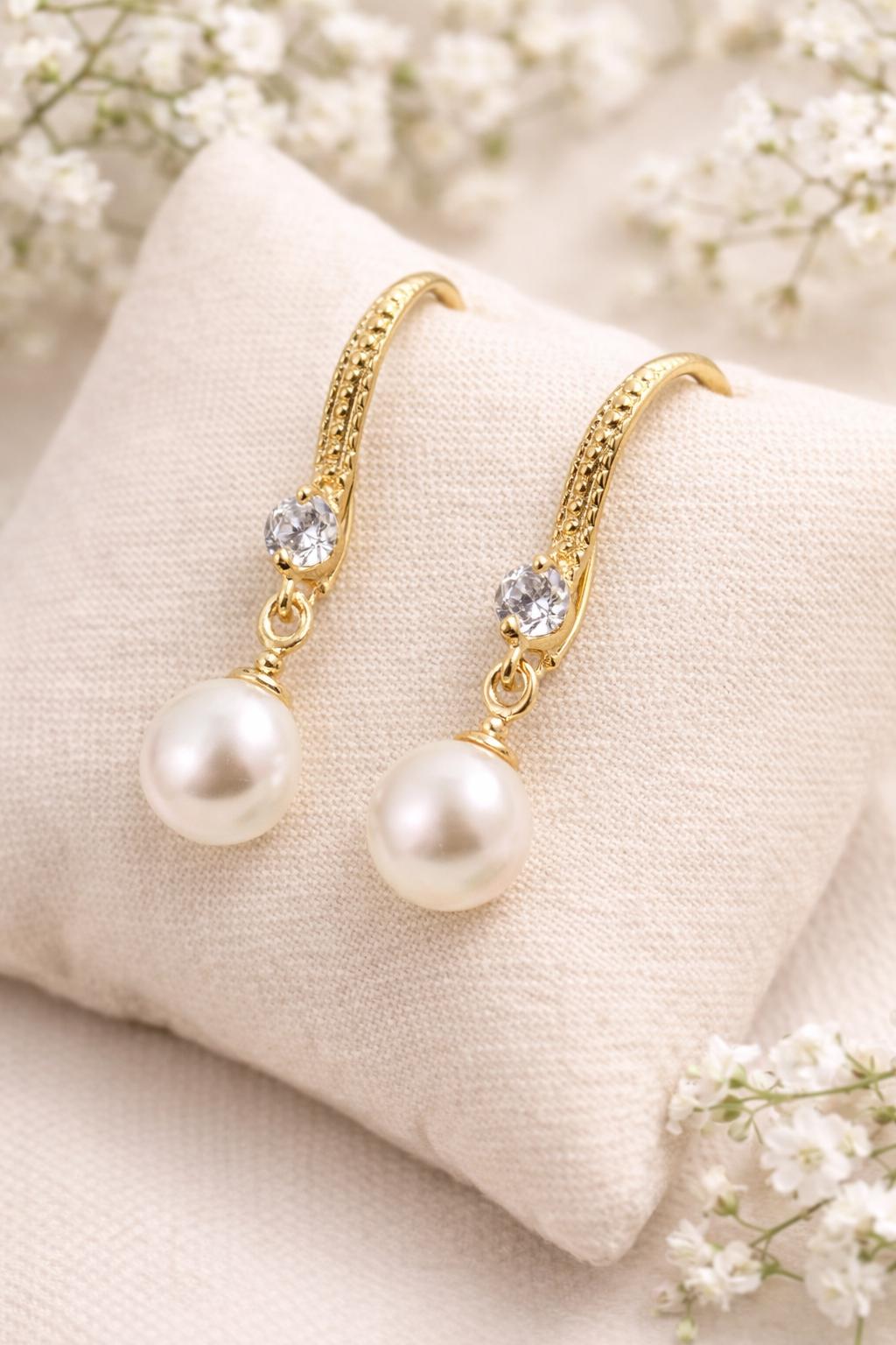 Gold Filled Earring Wires - 14k Threader Hooks - Secure Fit, Lightweight Design, Gold Tone for Jewelry Making