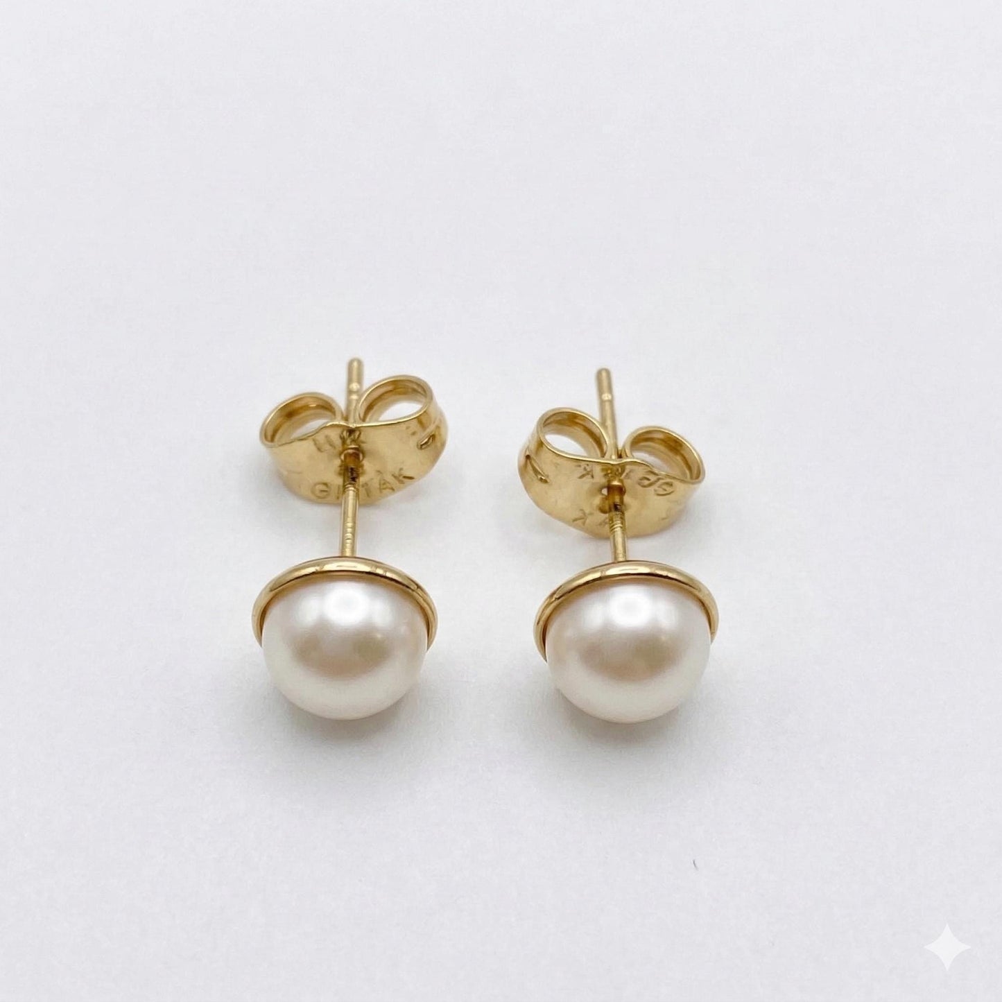 Ball Stud Earrings - Gold Filled Alternative Multiple Sizes, Minimalist Round Design - Hypoallergenic, Everyday Wear