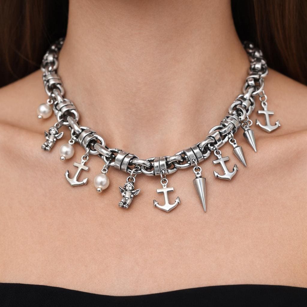 Chain By The Yard: Textured Oval Link Chain - Heavy Duty, Tarnish Resistant Gold & Silver Plated, Hypoallergenic Metal for Jewelry
