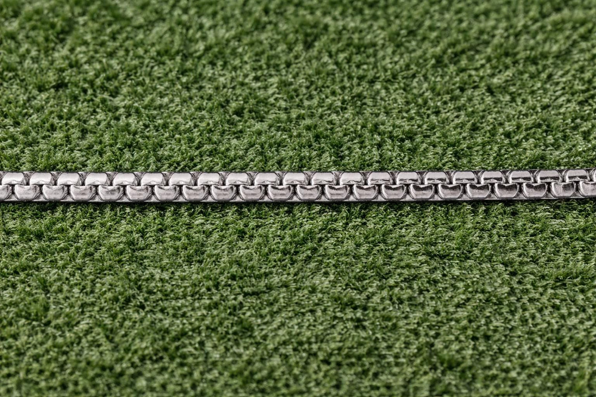 Link Chain Bar Jewelry - Stainless Steel Silver Tone Chains - Cable Snake Box Styles, Bulk Lengths, DIY Crafting