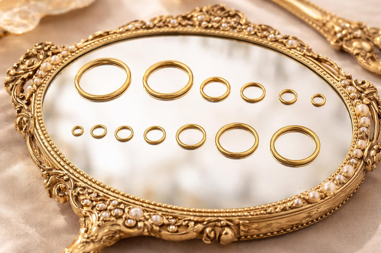 Gold Jump Rings Jewelry Findings: Luxury Gold Look, Tarnish Resistant (Open & Closed Styles, 2mm-12mm, Durable Materials)
