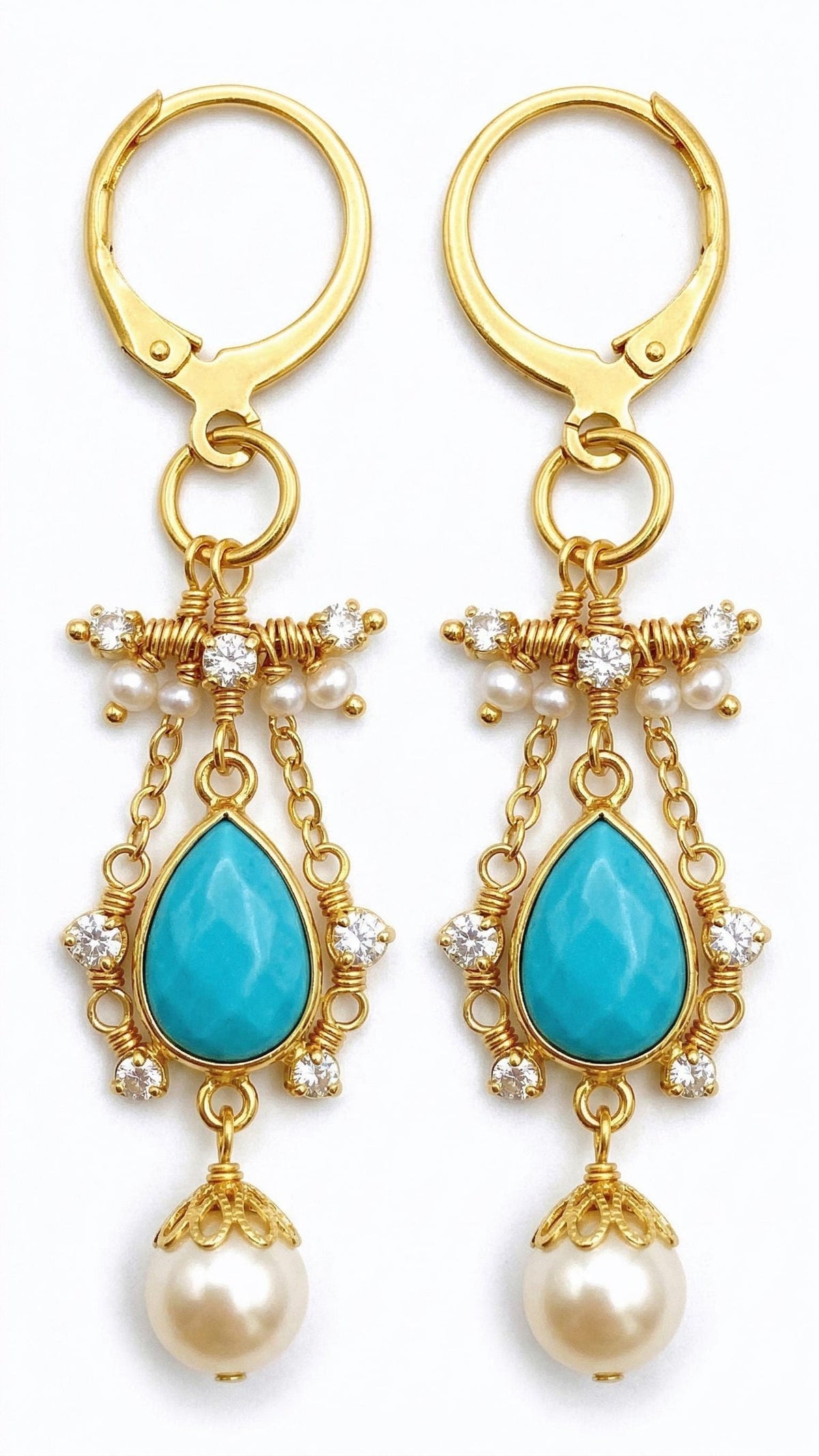 Gold Stainless Steel Lever Back Earring Hooks: Hypoallergenic, Durable Jewelry Findings