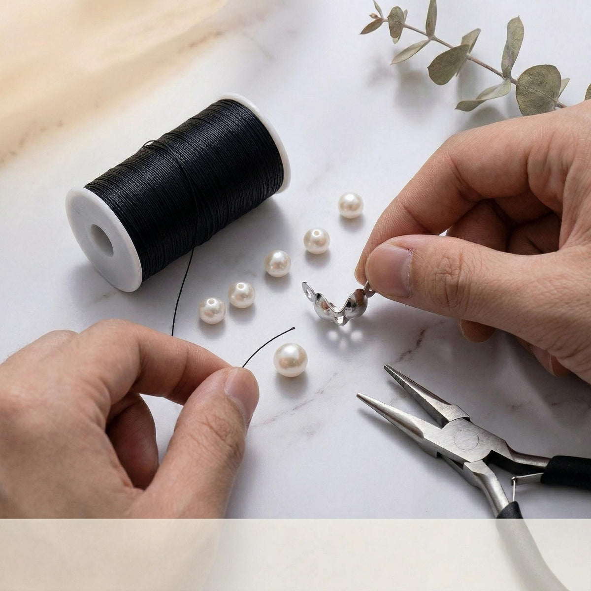 Shell Crimp Covers Gold Plated: Elegant Double Loop - 4mm Size, Stainless Steel, Jewelry Findings for Bracelets & Necklaces