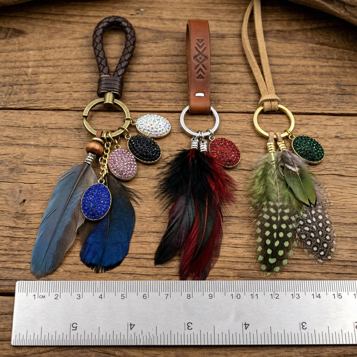 Mixed Color Charms Oval Rhinestone Pendants: Gold Edge, Sparkling Crystal Connectors | Flatback, DIY Jewelry Supplies | 3 Pcs Set