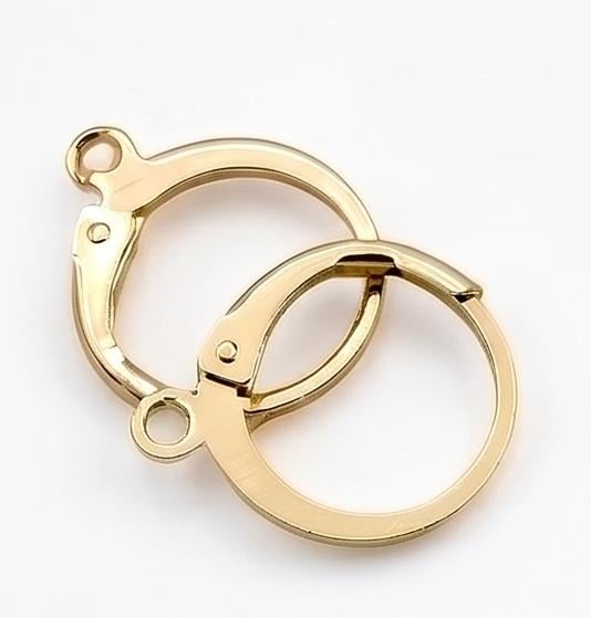 18K Gold Filled Alternative Ball Earring Posts: Durable Dainty Design - Waterproof Finish, Lead Nickel Free, Boutique Jewelry Findings