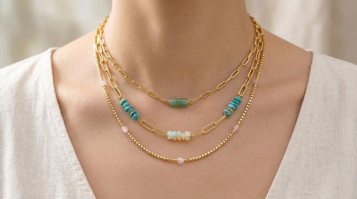 Paper Clip Box Chain Gold Plated, Jewelry Making Essential, Elegant Finish (Multiple Sizes, Durable Stainless Steel)
