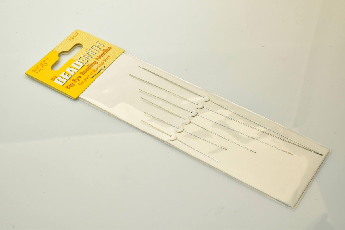 Big Eye Beading Needle, Flexible Needle Beadsmith Different Sizes