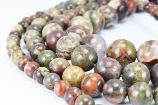 Natural Ocean Agate Gemstone Beads Gemstone Round Beads 6mm,8mm,10mm,12mm Natural Stones Beads Healing chakra stones Jewelry Making