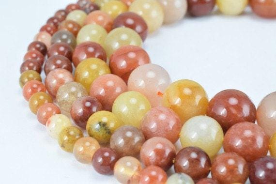 Natural Golden Wire Jade Gemstone Beads Gemstone Round Beads 6mm,8mm,10mm,12mm Natural Stones Beads Healing chakra stones for Jewelry Making