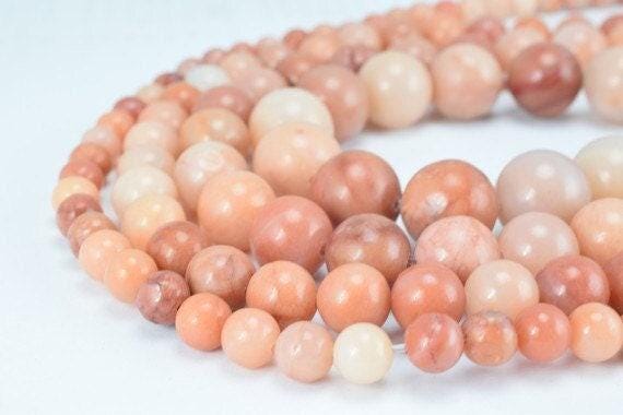 Natural Red Aventurine Gemstone Beads, Gemstone Round Beads 6mm,8mm,10mm,12mm Natural Stones Beads Healing chakra stones for Jewelry Making