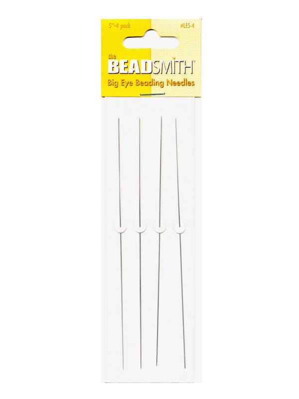 Big Eye Beading Needle, Flexible Needle Beadsmith Different Sizes