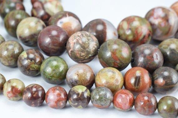 Natural Ocean Agate Gemstone Beads Gemstone Round Beads 6mm,8mm,10mm,12mm Natural Stones Beads Healing chakra stones Jewelry Making