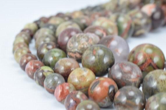 Natural Ocean Agate Gemstone Beads Gemstone Round Beads 6mm,8mm,10mm,12mm Natural Stones Beads Healing chakra stones Jewelry Making