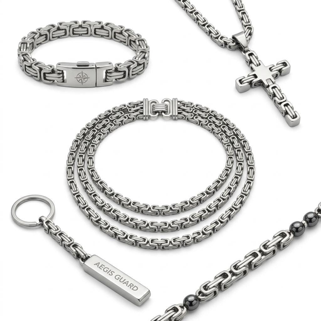 Stainless steel chain trim for fashion accessories and handmade jewelry.