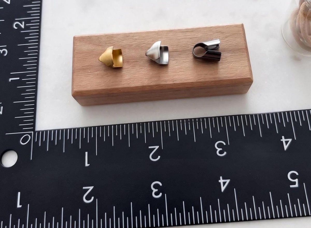 Stainless Steel Crimp Ends for Jewelry Making, Gold & Silver Cord End Caps, Bracelet Necklace Findings, Jewelry Connector Ends