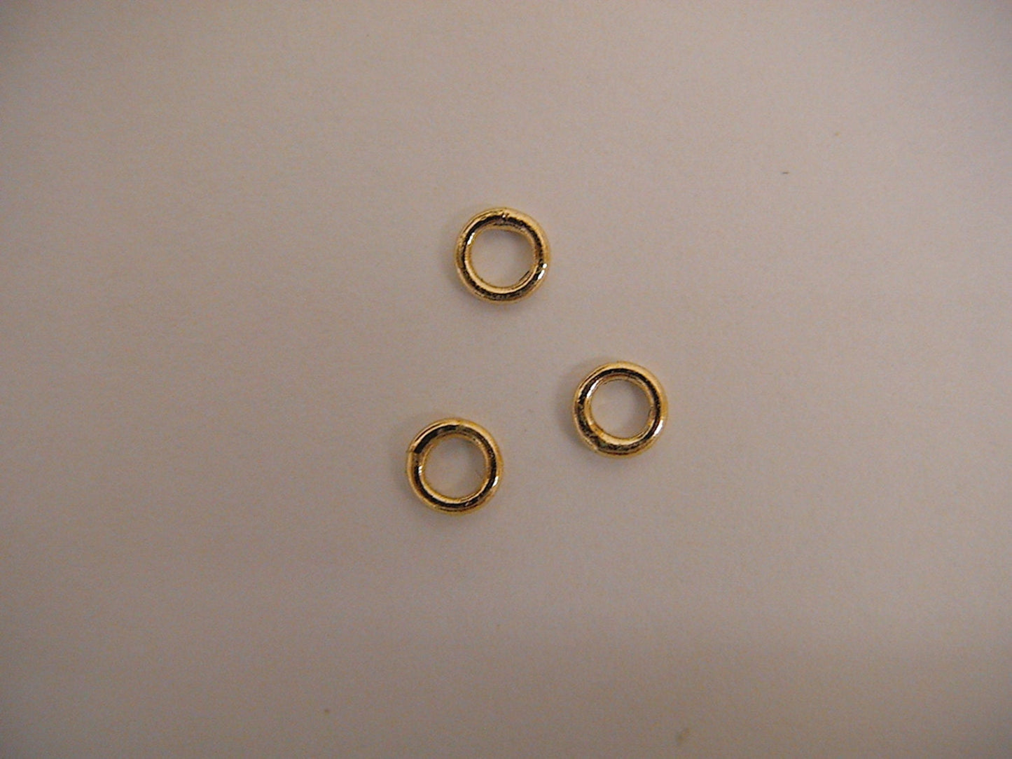 3mm Closed Jump Ring Gold Filled, GF7102 jewelry making supplies - detail image 3