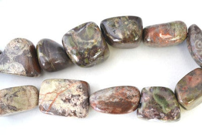 Fancy Jasper Mixed Sized Stone Beads, Sold by 1 strand of 17pcs, 171.2grams/pk jewelry making supplies