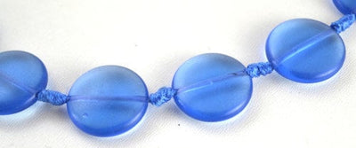 Light Blue Quartz Round Gemstone Beads 1 strand 16 PCs Size 20mm Natural, healing, chakra, birthstone for Jewelry Making j...