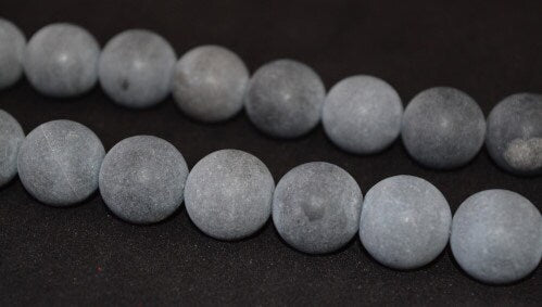 Matte Dusty Onyx Round Gemstone Beads 4.5mm/6.3mm/8.2mm/10.3mm/12.5mm/14.4mm loose gemstone,birthstone for Jewelry Making...