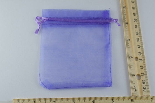 12 Organza Jewelry Gift Bags 3x4 for Jewelry, Party Wedding Favors,Colors jewelry making supplies - detail image 2