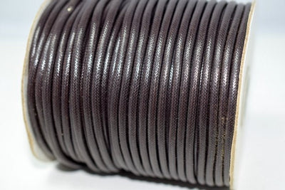 Polyester Wax Cotton Thread one color 3mm cord for jewelry or fashion making jewelry making supplies - detail image 4