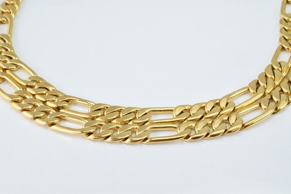 18K as Gold Filled* Chain 18" Inch Cg95 jewelry making supplies - detail image 3