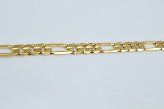 18K as Gold Filled* Chain 16" Inch Square Cg97 jewelry making supplies - detail image 4