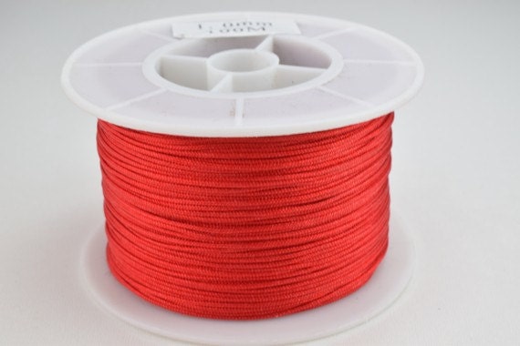 Nylon Cord Knot Shamballa Macrame Bead Beading Size 1mm Thread Cord jewelry making supplies - detail image 4