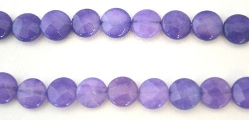 Lilac Agate Round Gemstone Beads, 1 strand 45 PCs, Size 10mm Natural, healing, chakra, birthstone for Jewelry Making jewel...