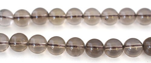 Dark Smoky Quartz Gemstone Round Beads 6mm/8mm/10mm/12mm natural stone ,healing stone, chakra stones for Jewelry Making. #...
