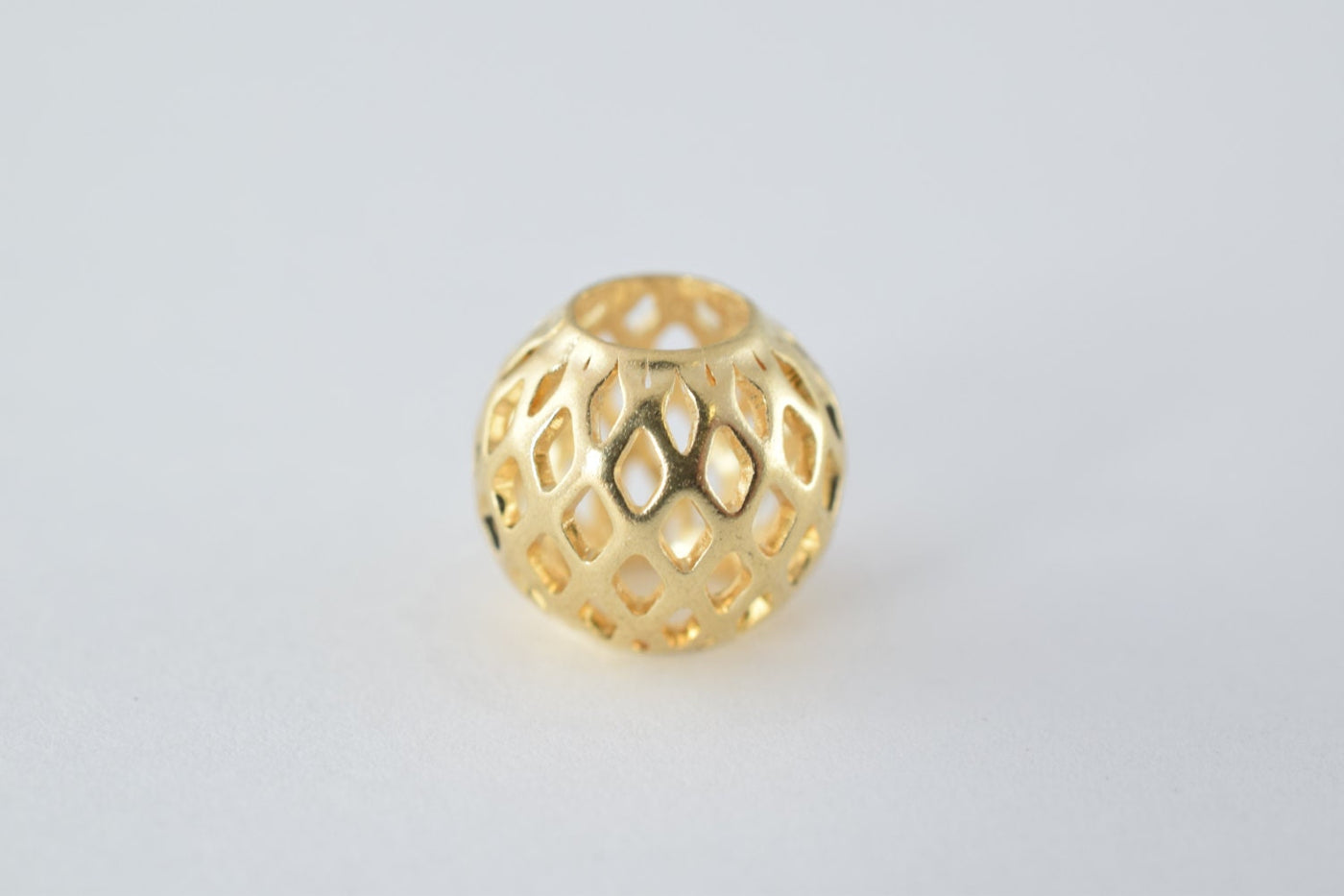 Gold Filled Look, EP Diamond Cut Round Bead 18k sizes 4MM & 10MM jewelry making supplies